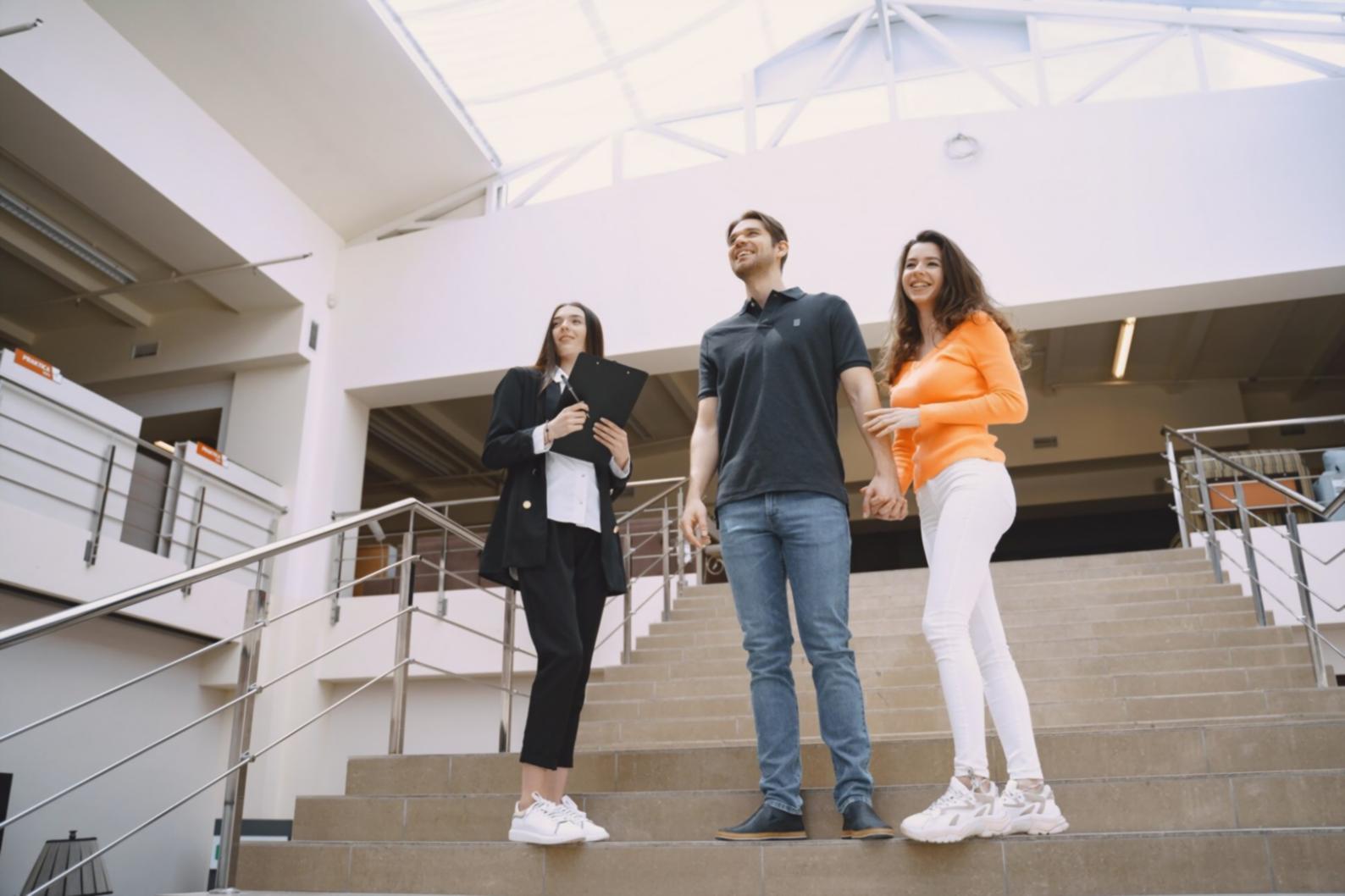 Professional financial planning consultation showing budgeting materials and planning documents